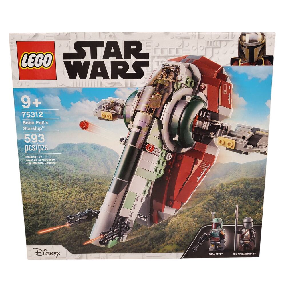 LEGO Star Wars Boba Fett's Starship 75312 NEW Factory Sealed RETIRED